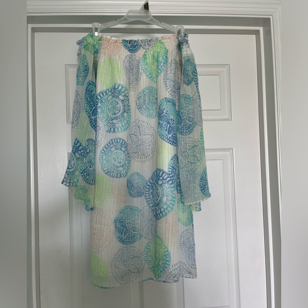 Lilly Pulitzer silk pastel dress